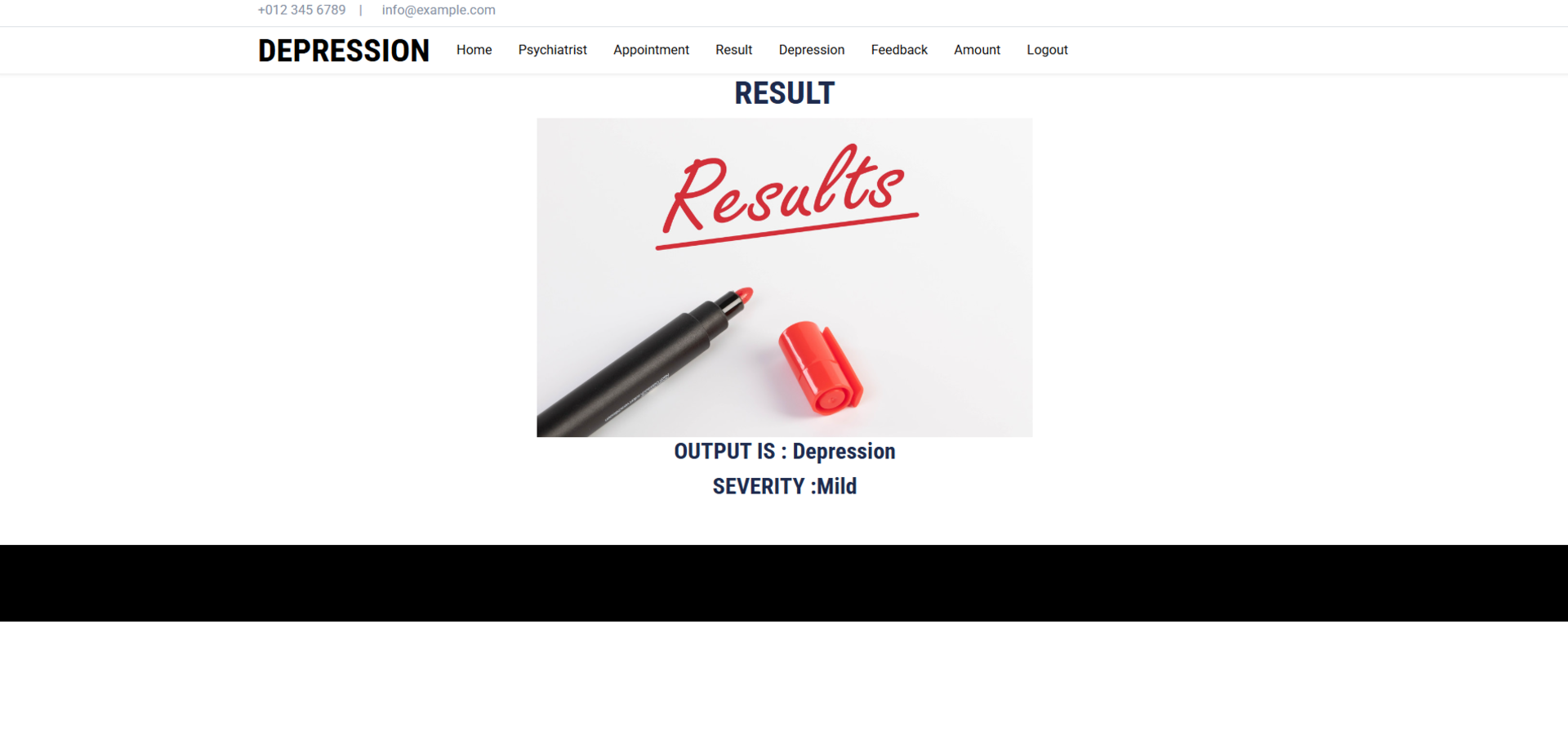 Depression Detection Screenshot 5